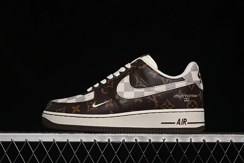 All categories Nk Air Force 1 Air Force series Nk Air Force 1 Low Air Force low-top Nike Air Force 1'07 Low LV joint classic coffee brown Air Force 1 low-top casual sneakers SC0601-558